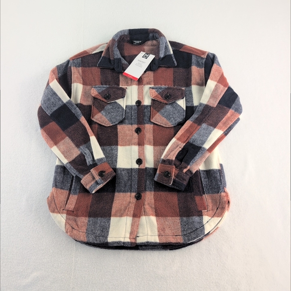 Member's Mark NEW Plaid Shacket CabinCore Camping Chore Jacket Women's XS - Picture 1 of 9